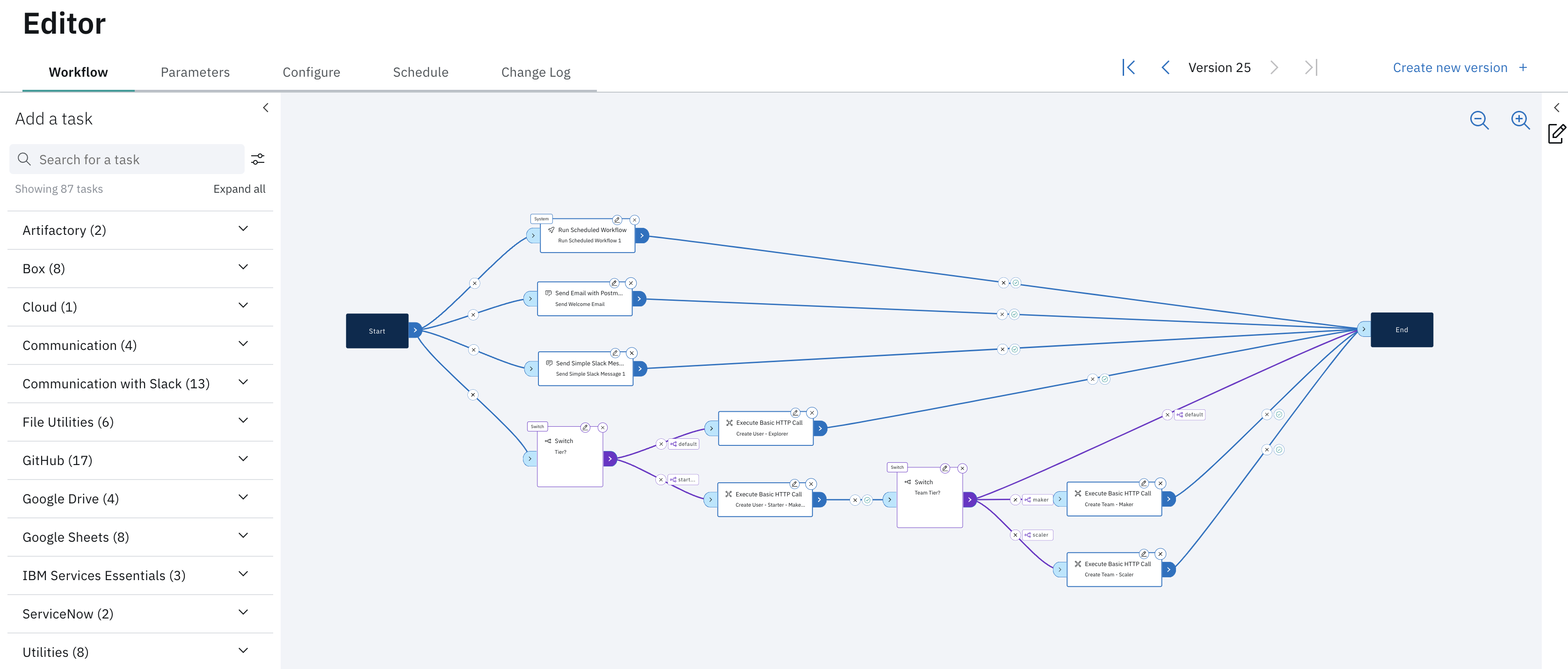 Workflow Editor